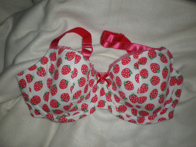 printed bra